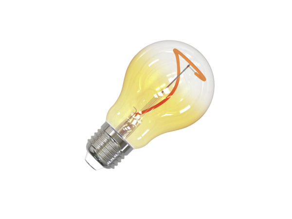 LED dekoratívna žiarovka / filament SHAPE 4W YELLOW - A60 / E27 / 1800K - ZSF106 1