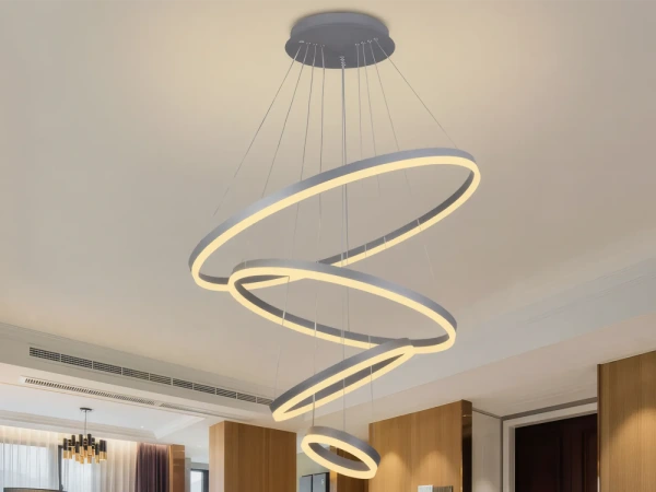 LED visiace svietidlo + diaľkový ovládač 135W - J4314/S 2