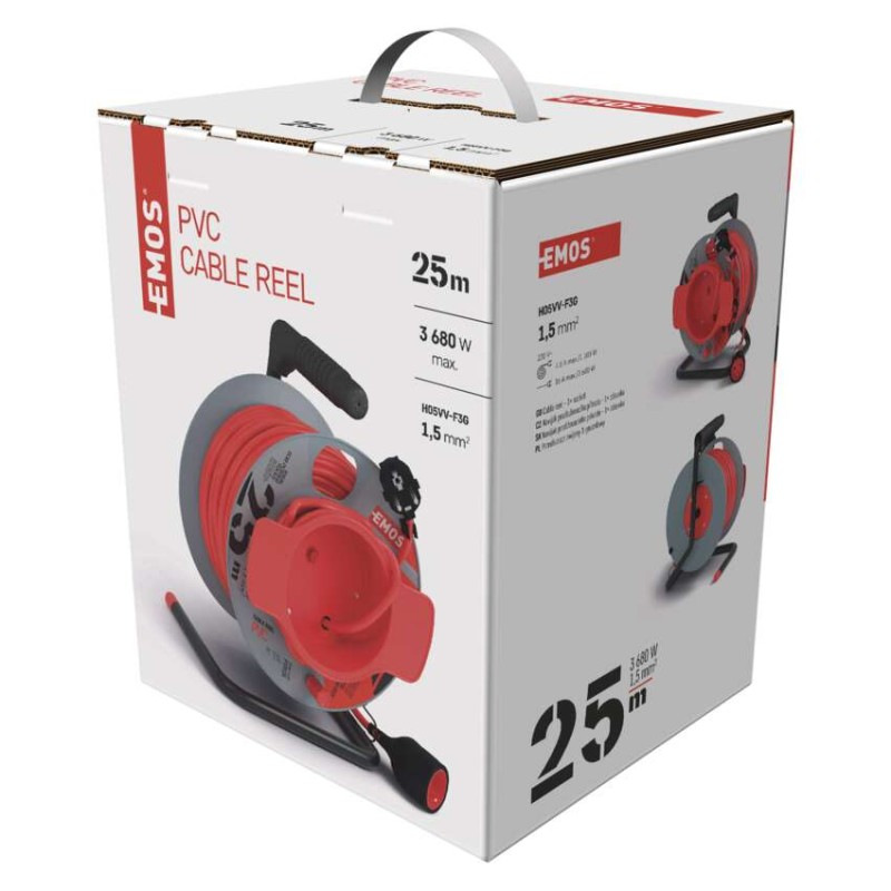 Káblový bubon 1zás. 25m P19125 1