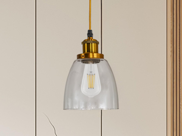 Závesné sklenené svietidlo 1 x E27 - ME0505H