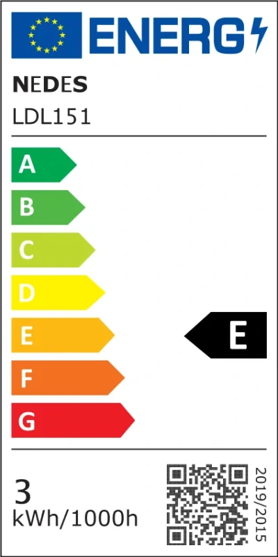 LED podhľadové svietidlo 3W / IP44 / DR01 / SMD / 4000K / WH - LDL151 4