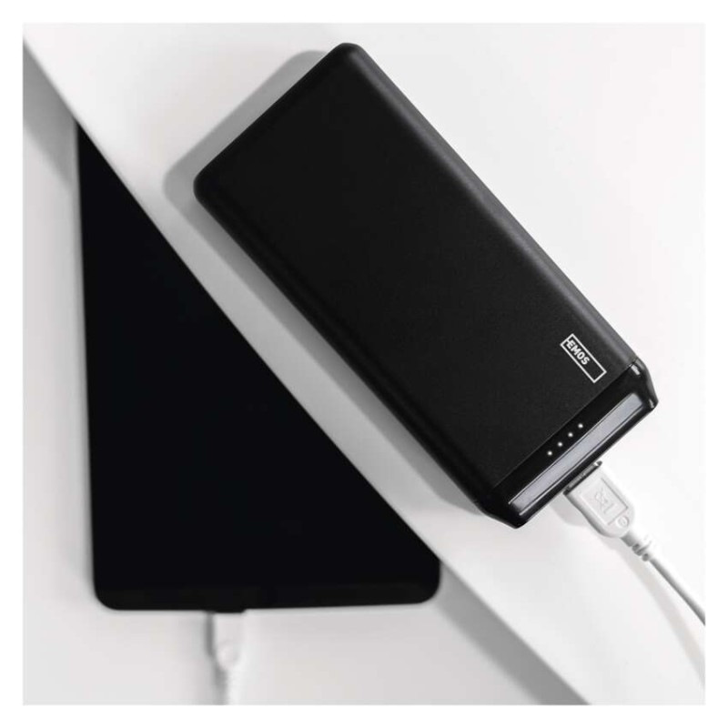 Powerbank EMOS Alpha2 20, 20000 mAh, 10 W, čierny B0527B 9