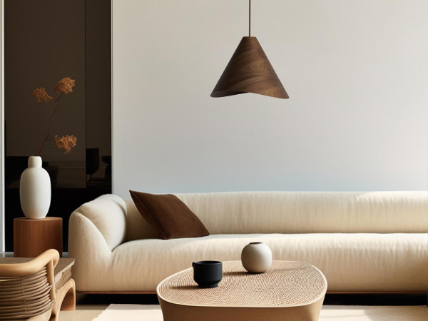 Závesné svietidlo z masívneho dreva E27 / 330 - WRE021 6