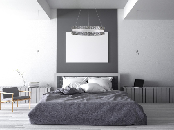 LED luxusné závesné krištáľové svietidlo s diaľkovým ovládačom 80W - TA2303/W 10