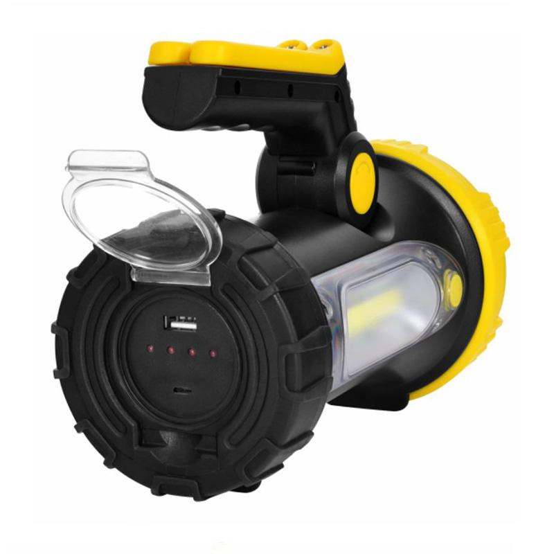 LED ručná nabíjacia baterka + powerbank - FS03R 13