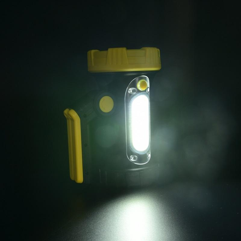 LED ručná nabíjacia baterka + powerbank - FS03R 17