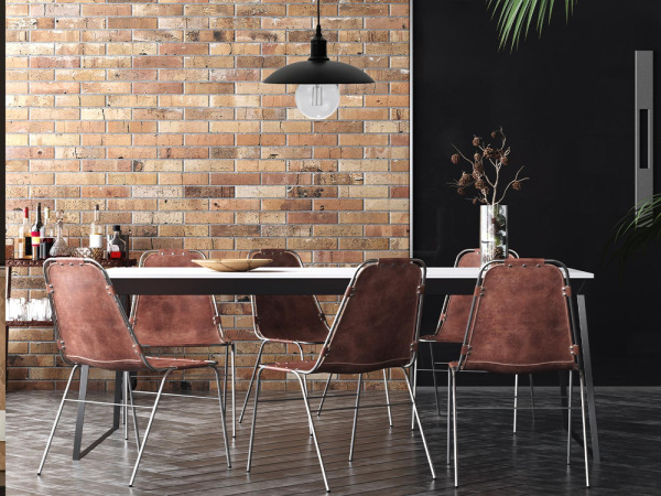 Závesné kovové svietidlo 1 x E27 - ME0002R 5