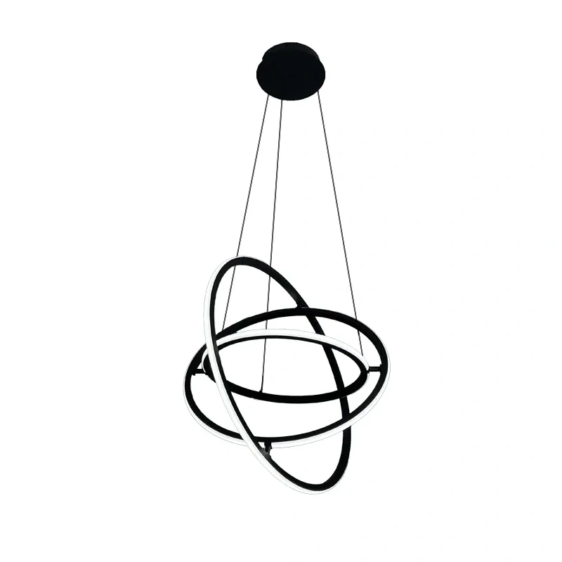 LED závesné svietidlo na lanku + diaľkový ovládač 105W - J4350/B 6