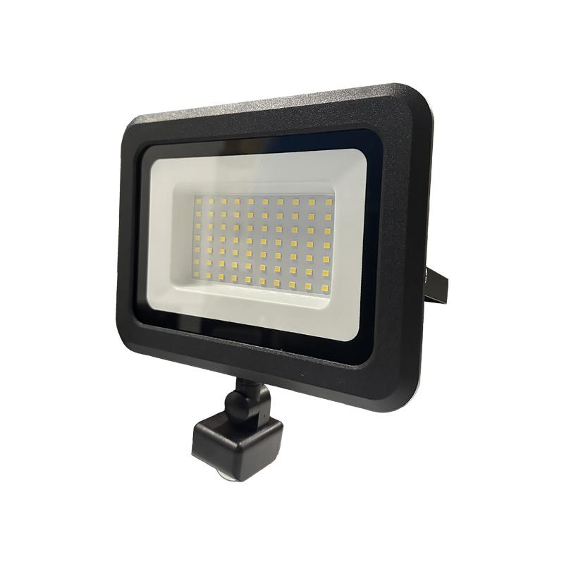 Vonkajší čierny LED reflektor 50W / 4000K - LF0024S 11