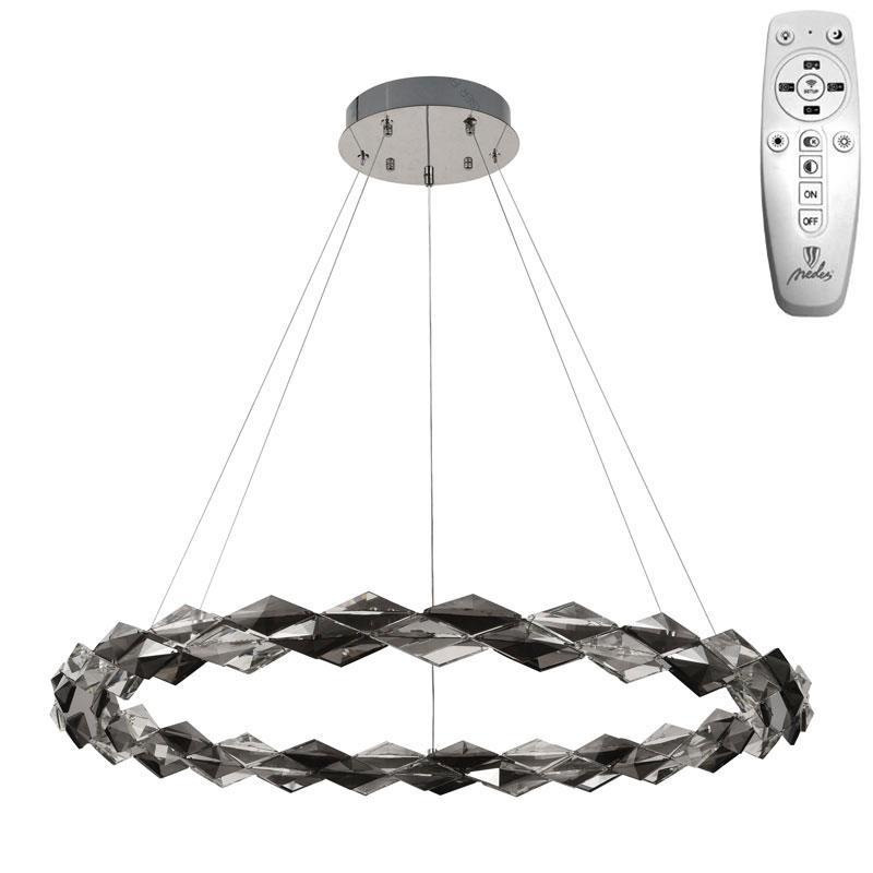 LED závesné svietidlo na lanku + diaľkový ovládač 55W - J6328/CH 4