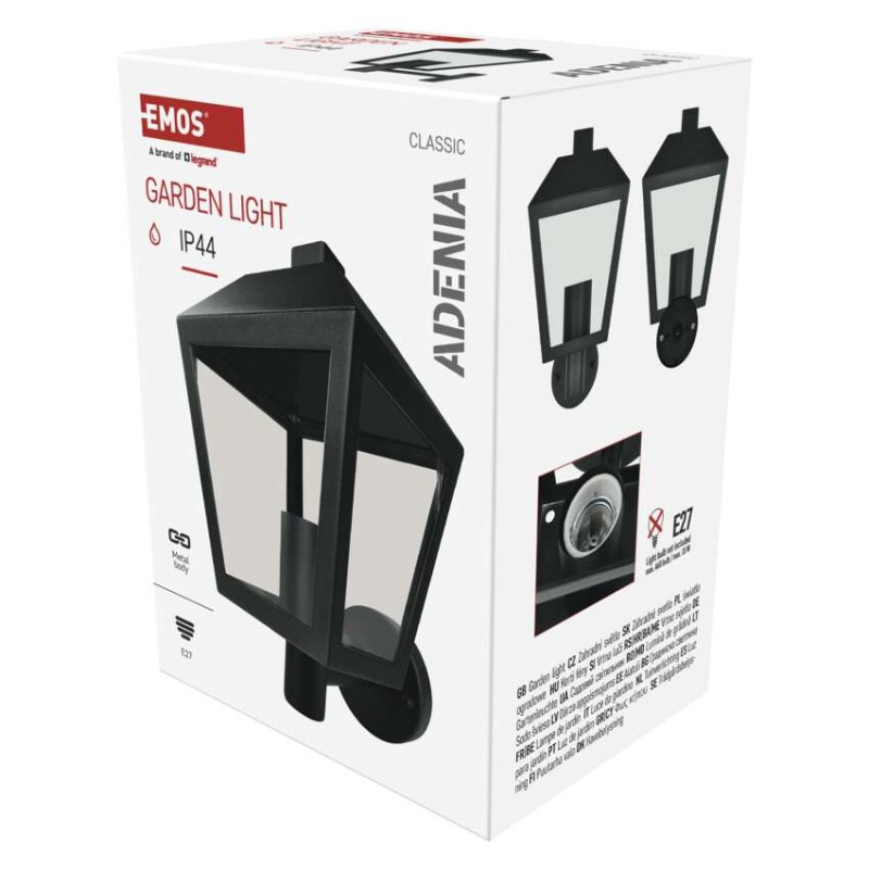 LED ZAHRADNÍ SVÍTIDLO,E27,IP44,MAX 15W,N 6