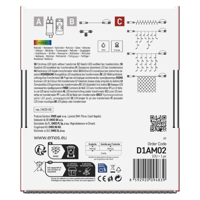 Standard ván. řetěz 5M IP44 MC (ZY2176) 12