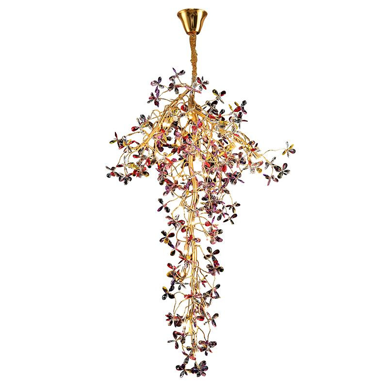 Luxusný závesný krištáľový luster 30 x G9 - CA032/2000H 4