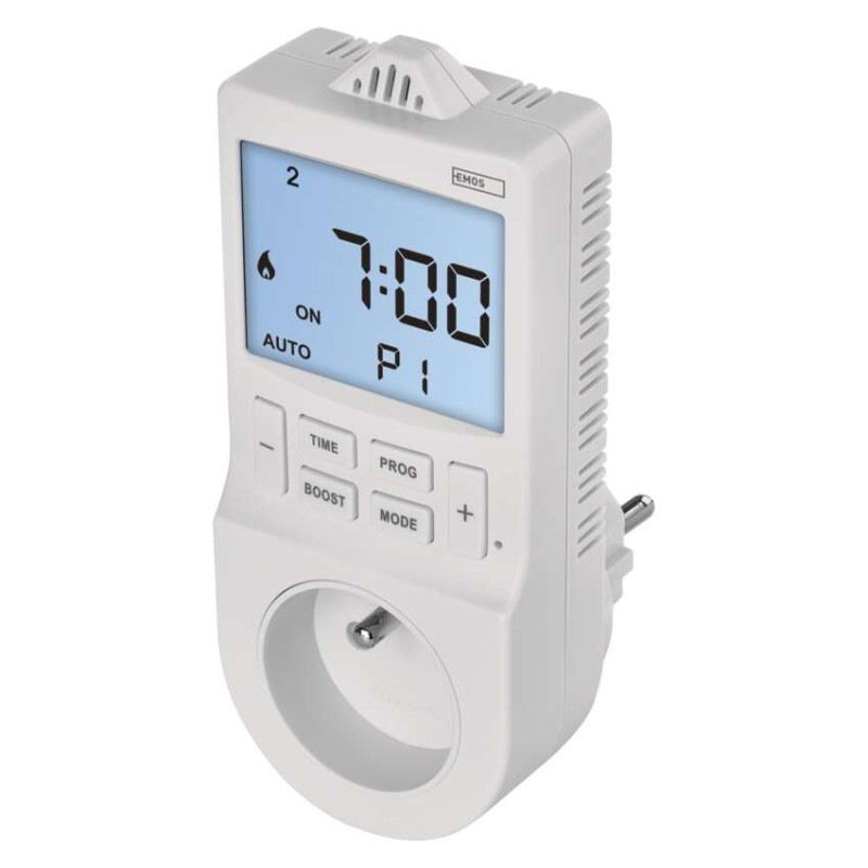Termostat do zásuvky GoSmart dig.časovač 2v1,WIFI  P56601FR