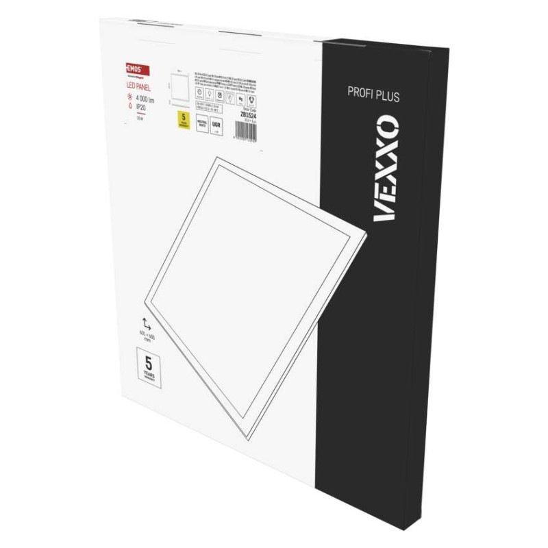 LED PANEL VEXXO P. 60×60 33W 4000LM IP20