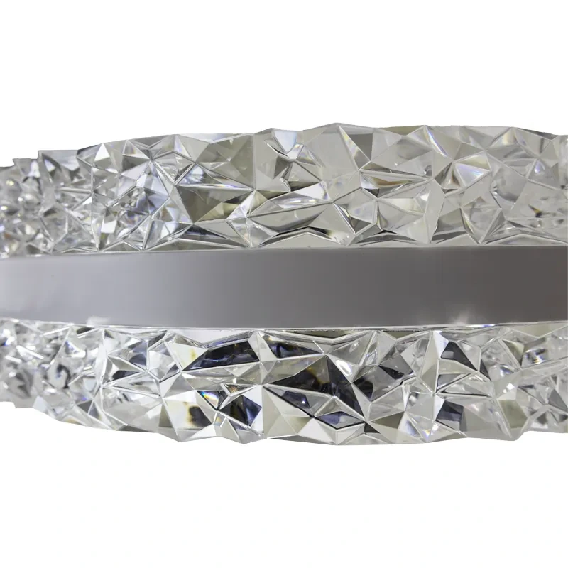 LED luxusné závesné krištáľové svietidlo s diaľkovým ovládačom 80W - TA2303/W 11