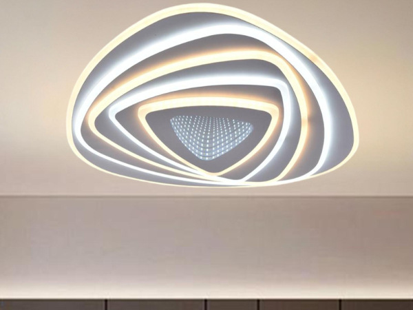 LED stropné svietidlo + diaľkový ovládač 130W - J1318/W 12