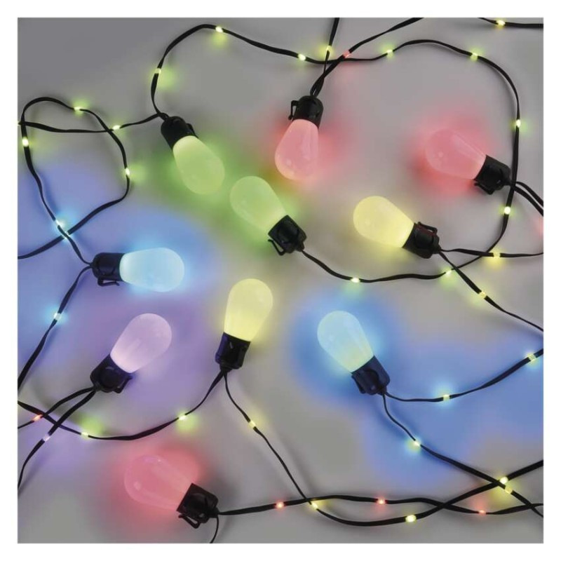 GOSMART LED SVĚTELNÝ ŘETĚZ 15x PÁRTY ŽÁR 6