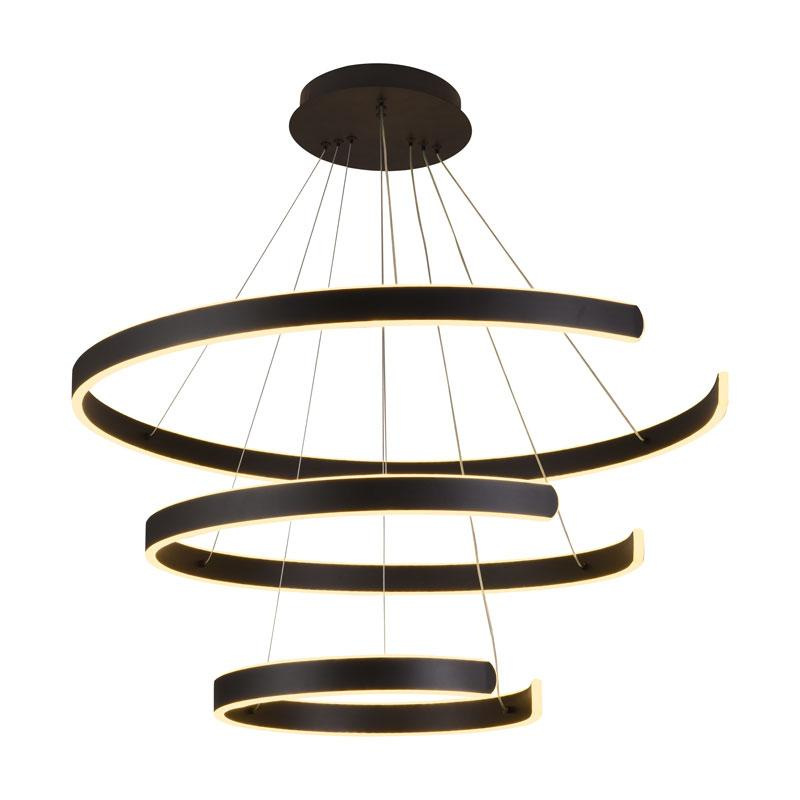 LED visiace svietidlo + diaľkový ovládač 220W - J4329/B 4