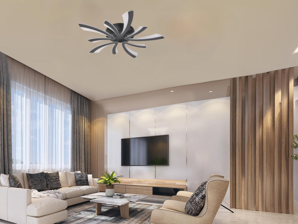 LED stropné svietidlo + diaľkový ovládač 55W - J3313/S 8