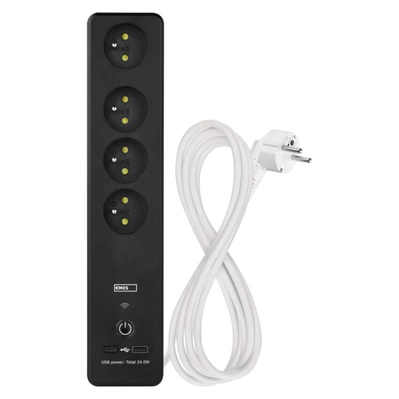 GOSMART PRODLUŽKA 4Z 2M S VYP. 1,5MM + 2 1