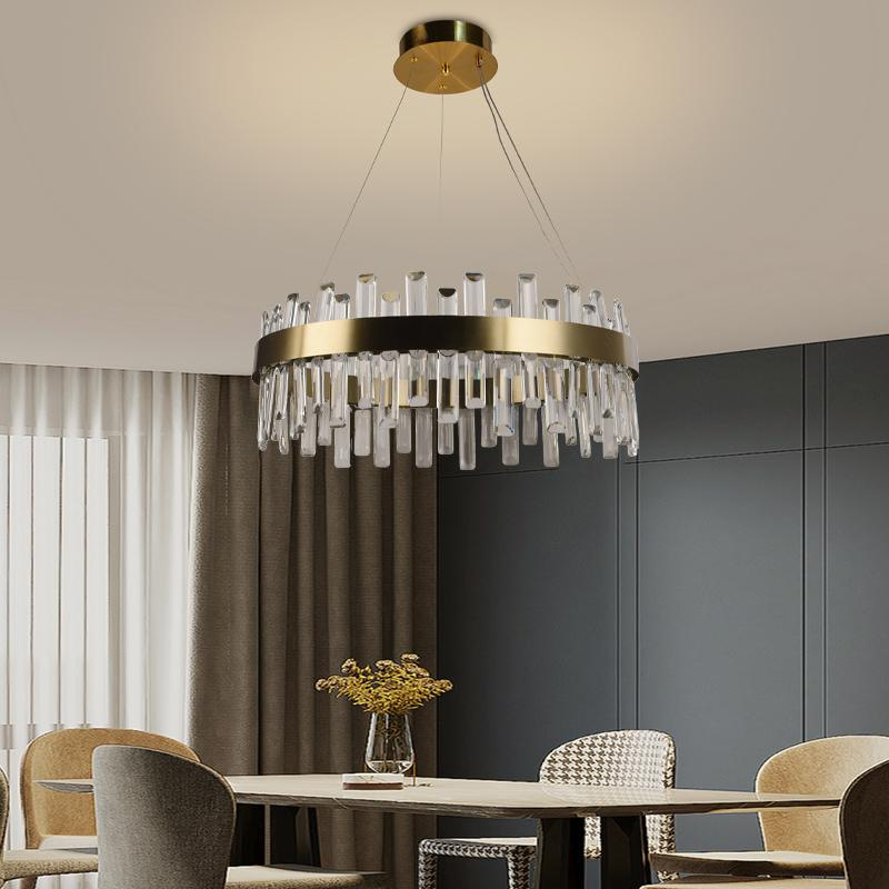 LED krištáľový luster + diaľkový ovládač 80W - J6342/C 12