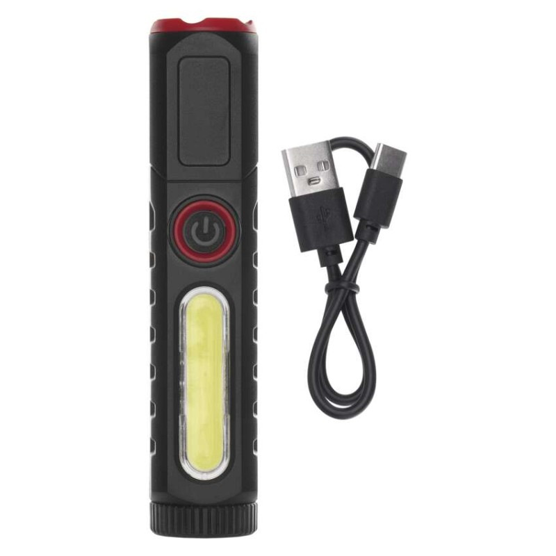 LED+COB LED NABÍJECÍ PLAST. SVÍTILNA 120 4