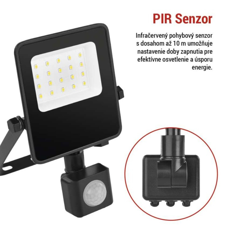 LED REFLEKTOR VISIO 10W 1500LM IP54 NW P 8