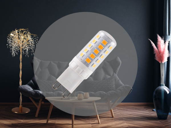 LED žiarovka 3,9W - G9 / SMD / 2800K - ZLS614