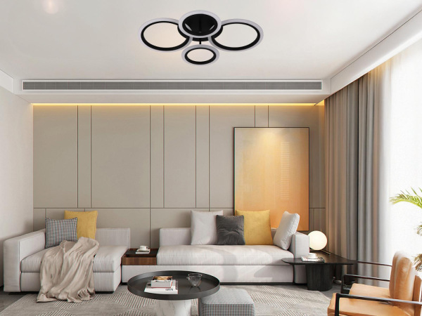 LED stropná lampa + diaľkový ovládač 50W - J3322/B 5