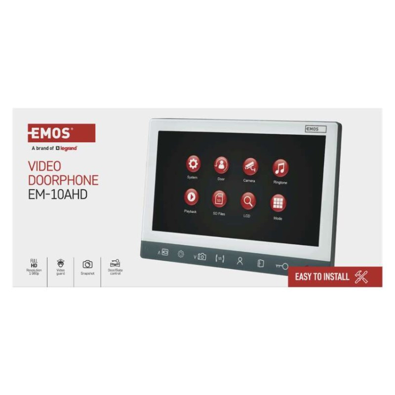 VIDEOTELEFÓN 7'' EM-10AHD   H3015 5