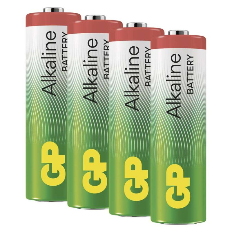 GP ALKALICKÁ BATERIE ALKALINE AA (LR6) 4 1