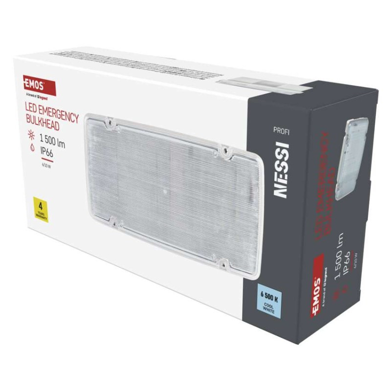 LED NOUZOVÉ SVÍTIDLO NESSI 10W 3h IP66 12