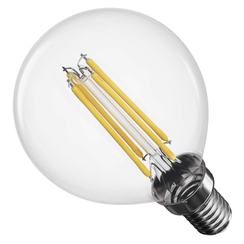 LED FLM MINI GL 3,4W(40W) 470lm E14 WW 8