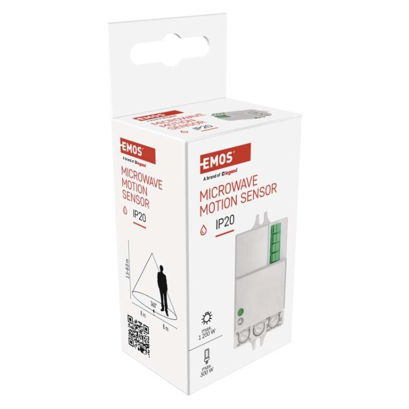 POHYB.ČIDLO MW B 1200W IP20 7
