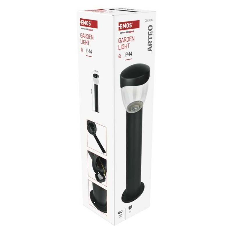 LED ZAHRADNÍ SVÍTIDLO,E27,IP44,MAX 15W,S 11