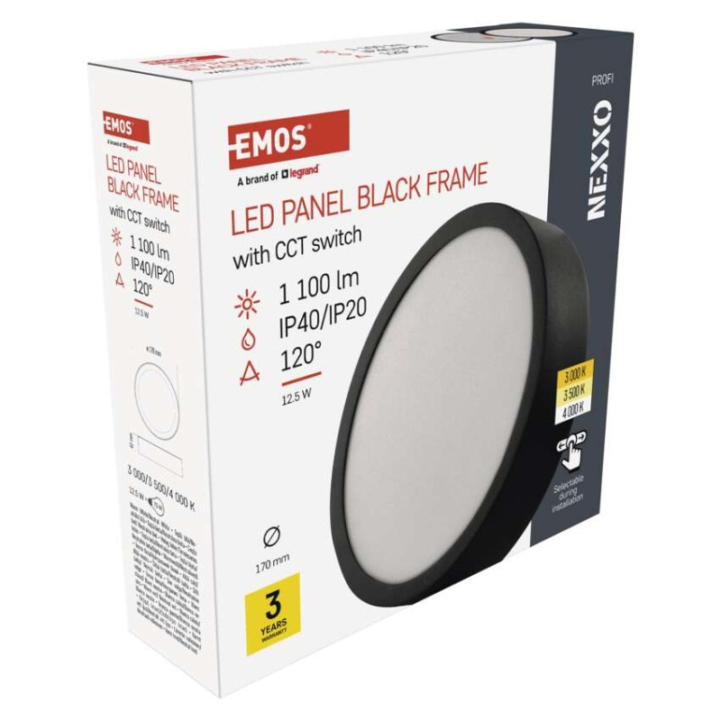 LED SVÍTIDLO NEXXO PŘ.KR 12,5W 1100LM IP 11