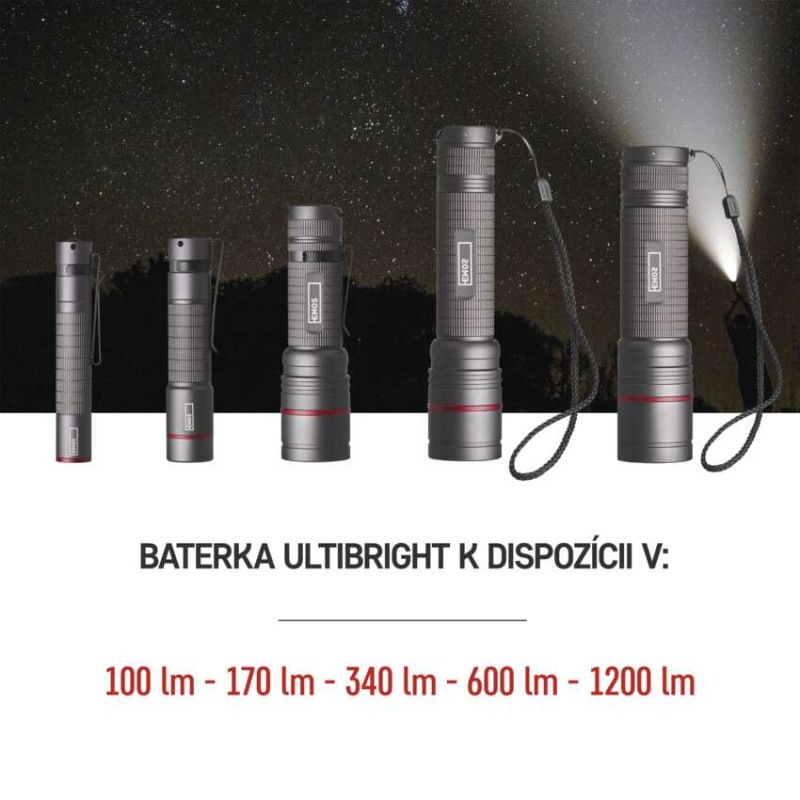LED SVIETIDLO ULTIBRIGHT 50 100LM 1×AAA P3150 2