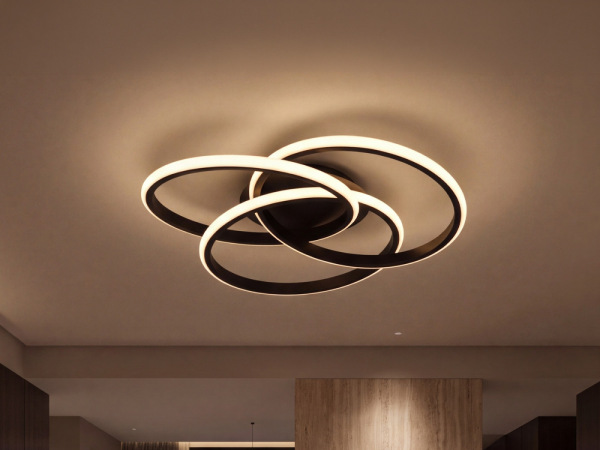LED stropné svietidlo + diaľkový ovládač 55W - J3375/B
