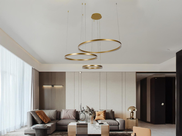 LED závesné svietidlo s diaľkovým ovládačom 125W - J4384/G 4