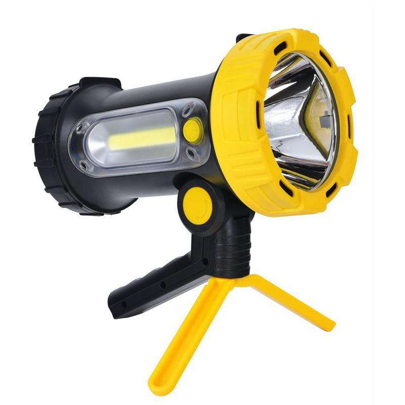 LED ručná nabíjacia baterka + powerbank - FS03R 5