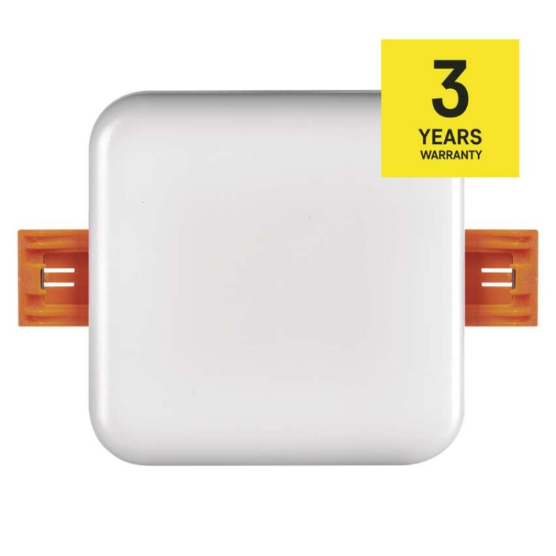 SVIETIDLO LED stropné vstavané štvorec 6W NW IP65  ZV2112 10