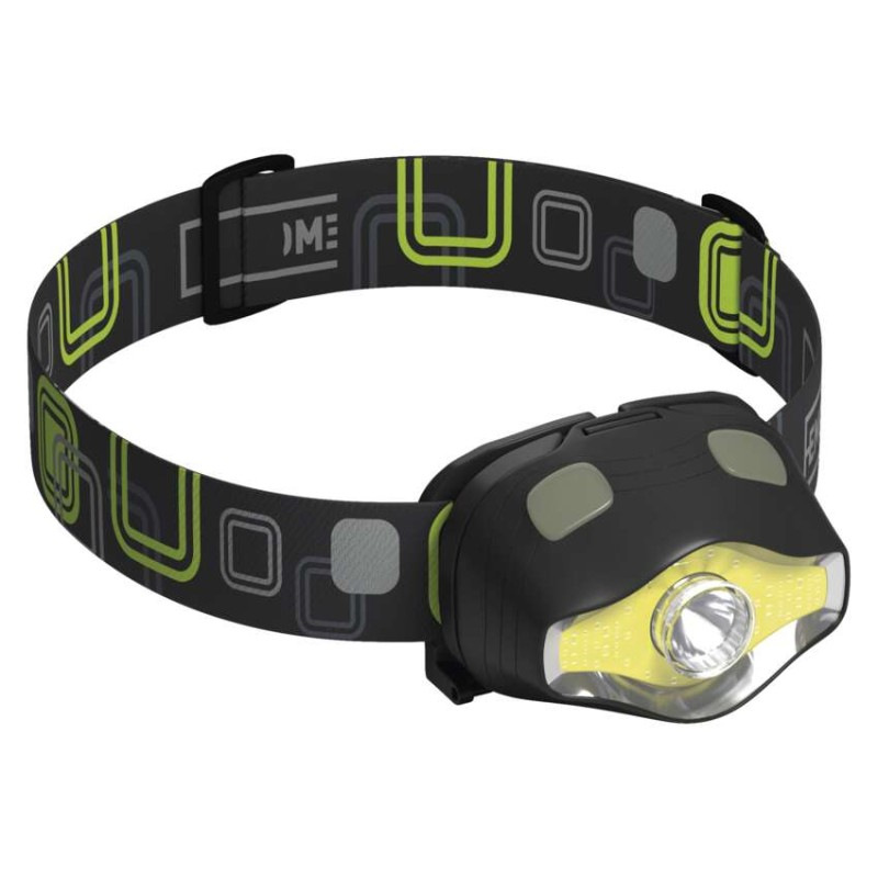 ČELOVKA 3W LED + COB 6
