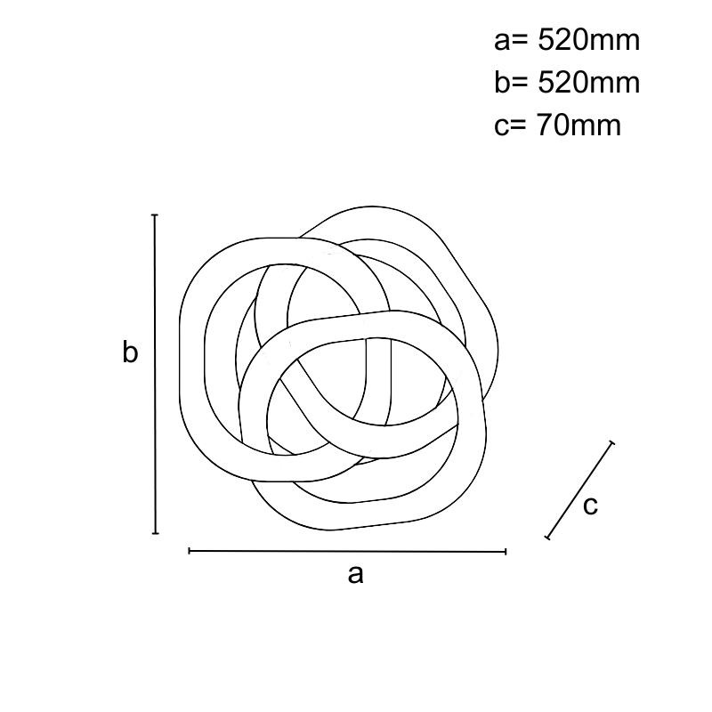 LED stropné svietidlo s diaľkovým ovládačom 130W - J1328/W 12