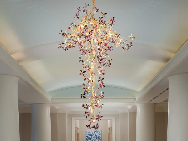 Luxusný závesný krištáľový luster 30 x G9 - CA032/2000H 2