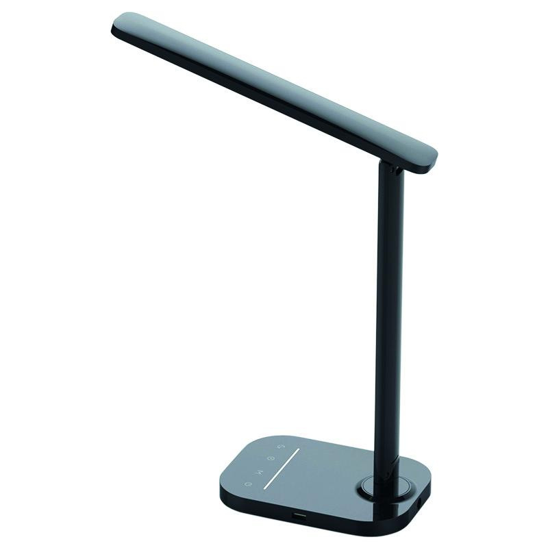 LED stolná lampa KIARA 7W stmievateľná s USB + nočné svetlo + časovač - DL4304/B 1