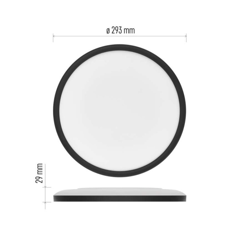 LED SVÍTIDLO FLORI PŘ.K 18W 1800LM NW IP 3