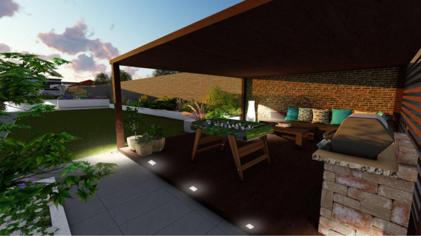 LED vonkajšie podlahové svietidlo 0,6W / IP67 FL113 / 4000K - LFL122S 1