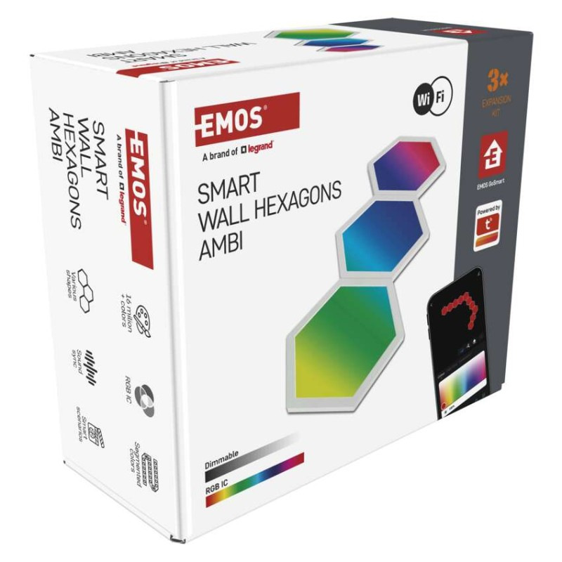 GOSMART WALL HEXAGONS (3pack) 9