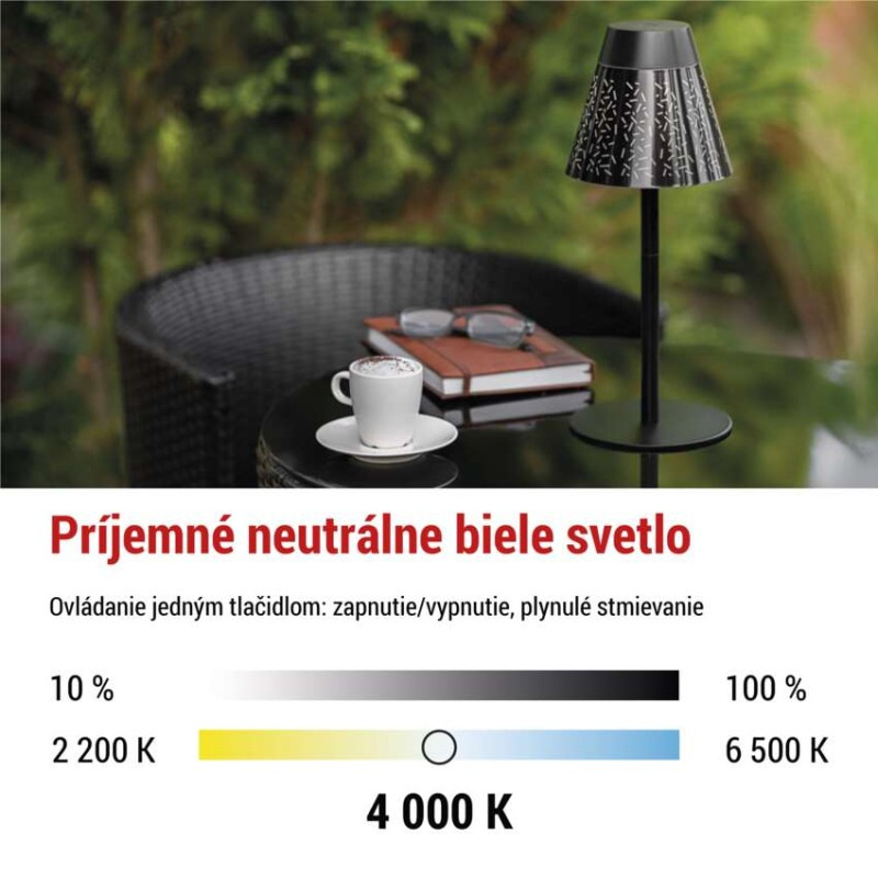LED STOLNÍ LAMPA GRACE 5